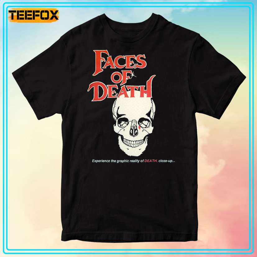 Faces of Death Horror Movie T-Shirt