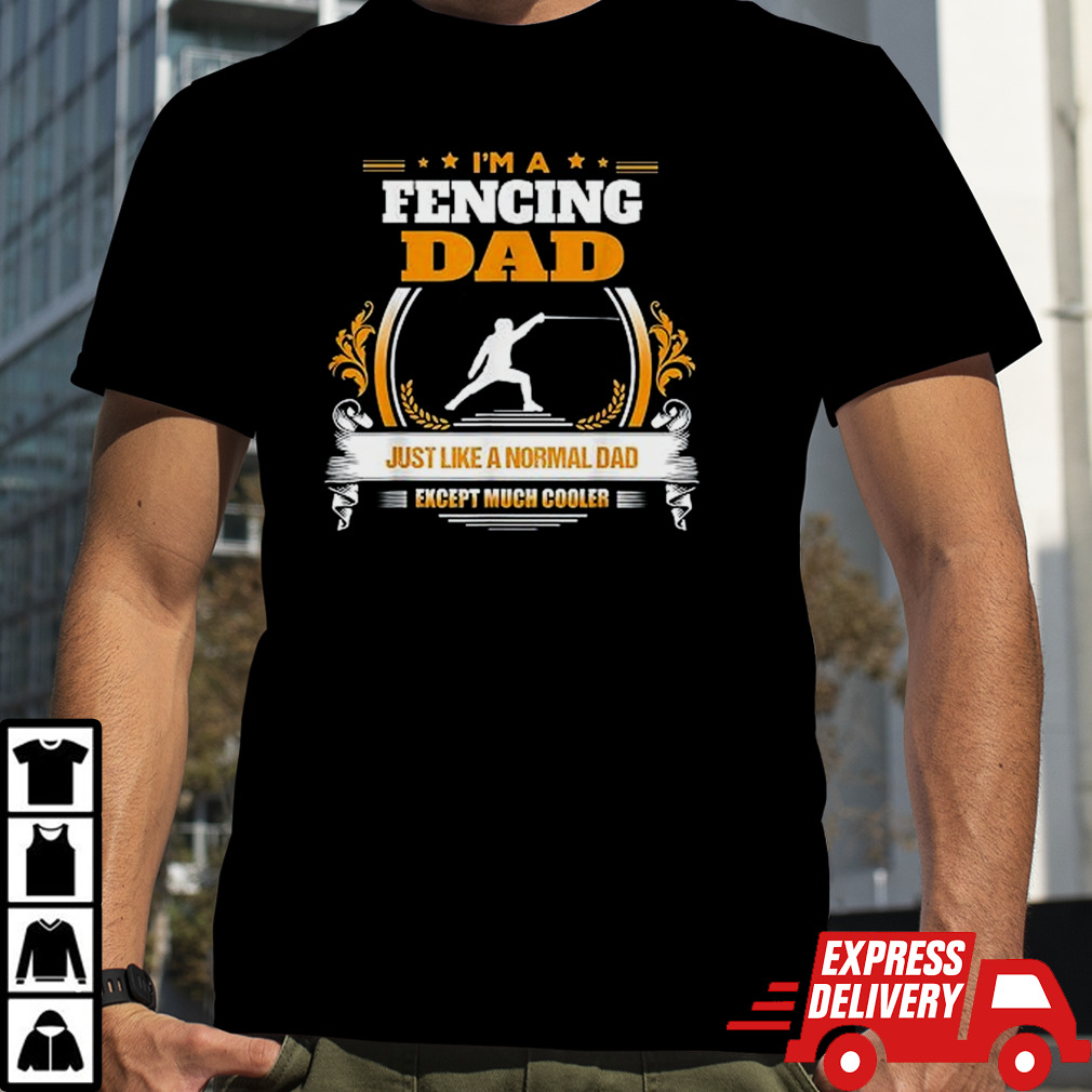 Fencing Dad Christmas For Dad Long Sleeve T Shirt