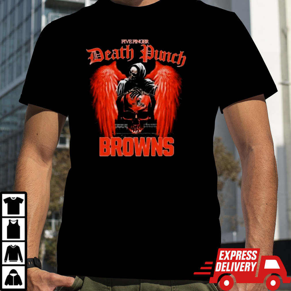 Five Finger Death Punch Cleveland Browns Shirt