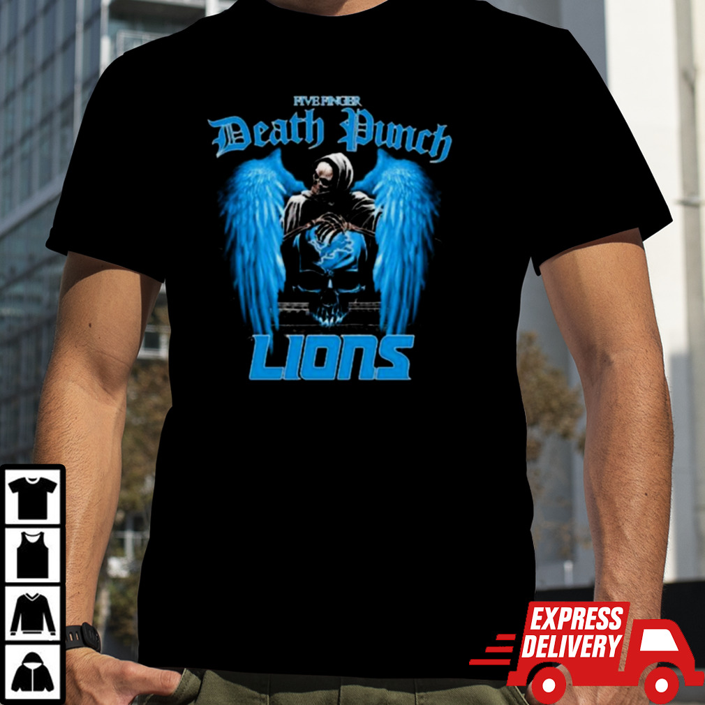 Five Finger Death Punch Detroit Lions Shirt