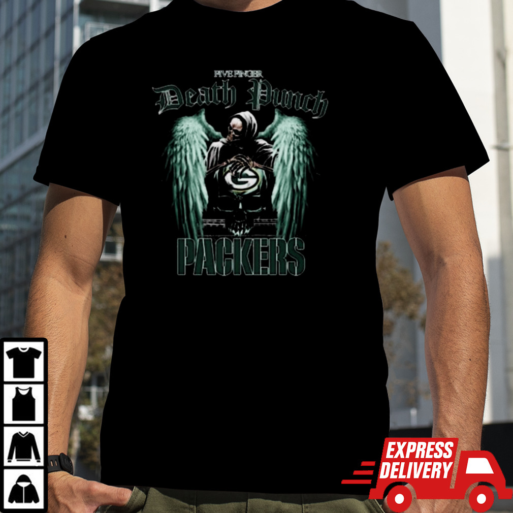 Five Finger Death Punch Green Bay Packers Shirt