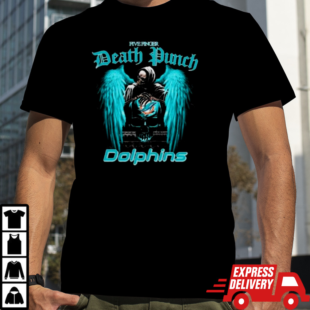 Five Finger Death Punch Miami Dolphins Shirt