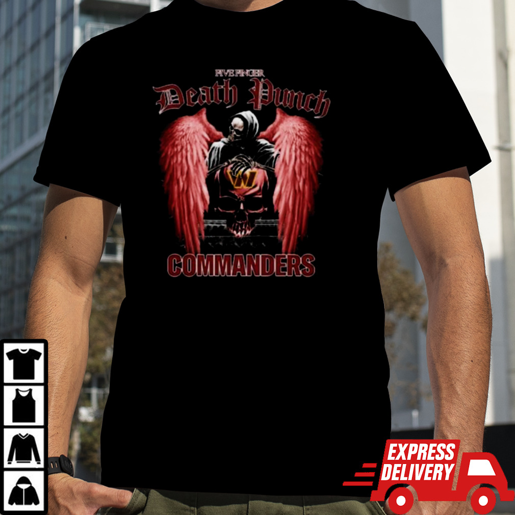 Five Finger Death Punch Washington Commanders Shirt