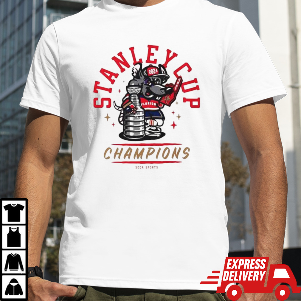 Florida Panthers Rats Mascot 2024 Stanley Cup Champions shirt