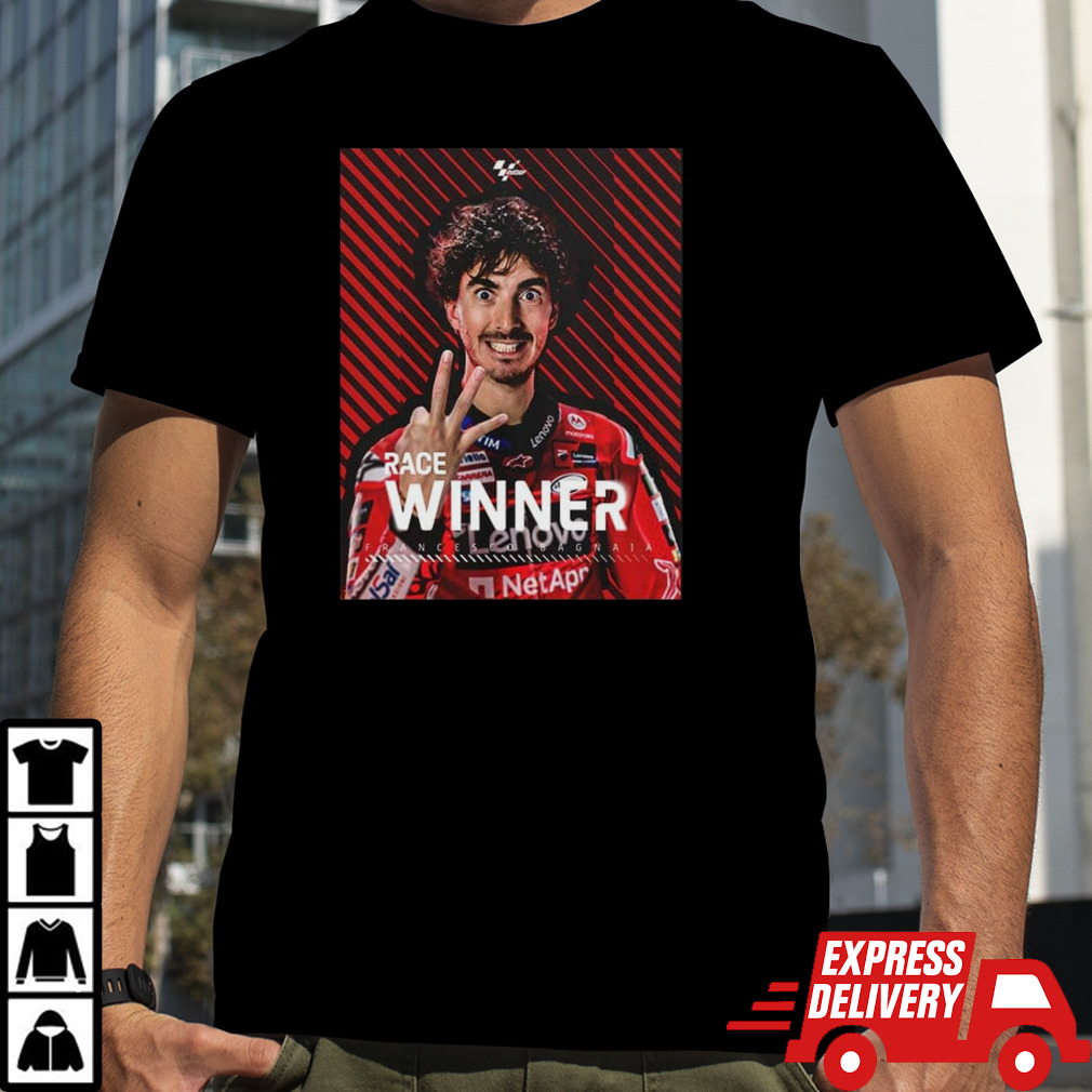 Francesco Bagnaia Winner Race MotoGP In Montmelo Barcelona 2024 shirt