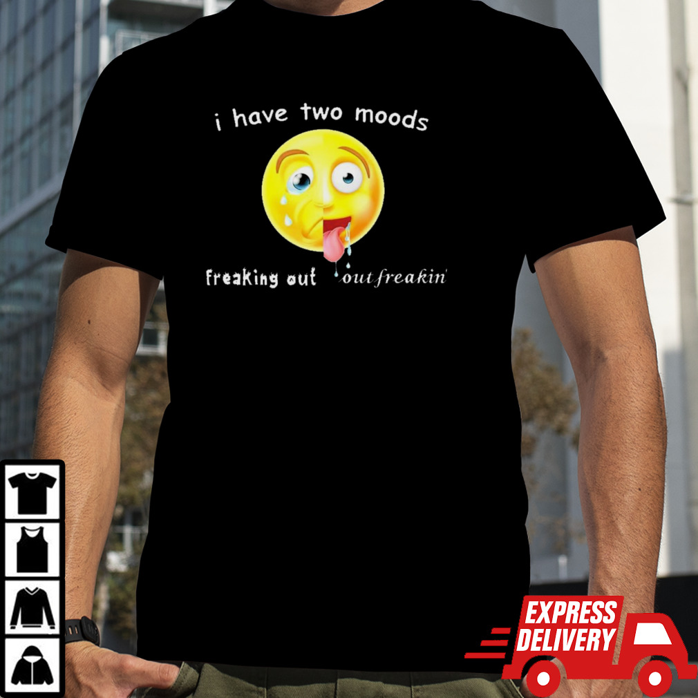 Freaking out out freakin’ emoji shirt