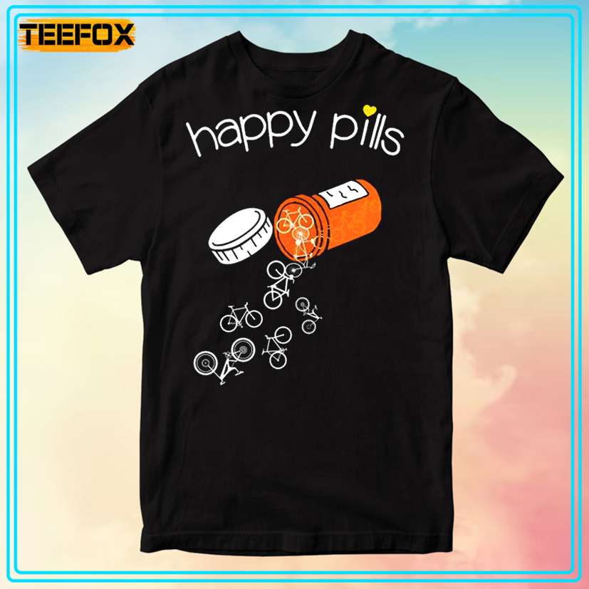 Happy Pills Cycling Unisex T-Shirt