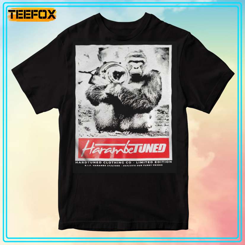 Harambe Tuned Unisex T-Shirt