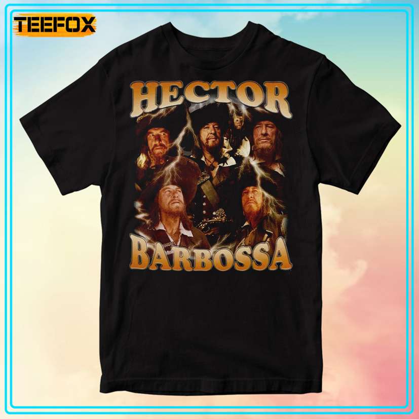 Hector Barbossa Pirates of the Carribean Character T-Shirt