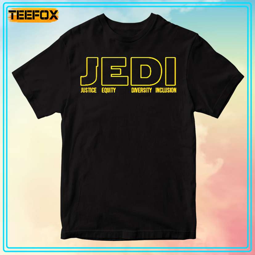 Jedi Justice Equity Diversity Inclusion Graphic T-Shirt