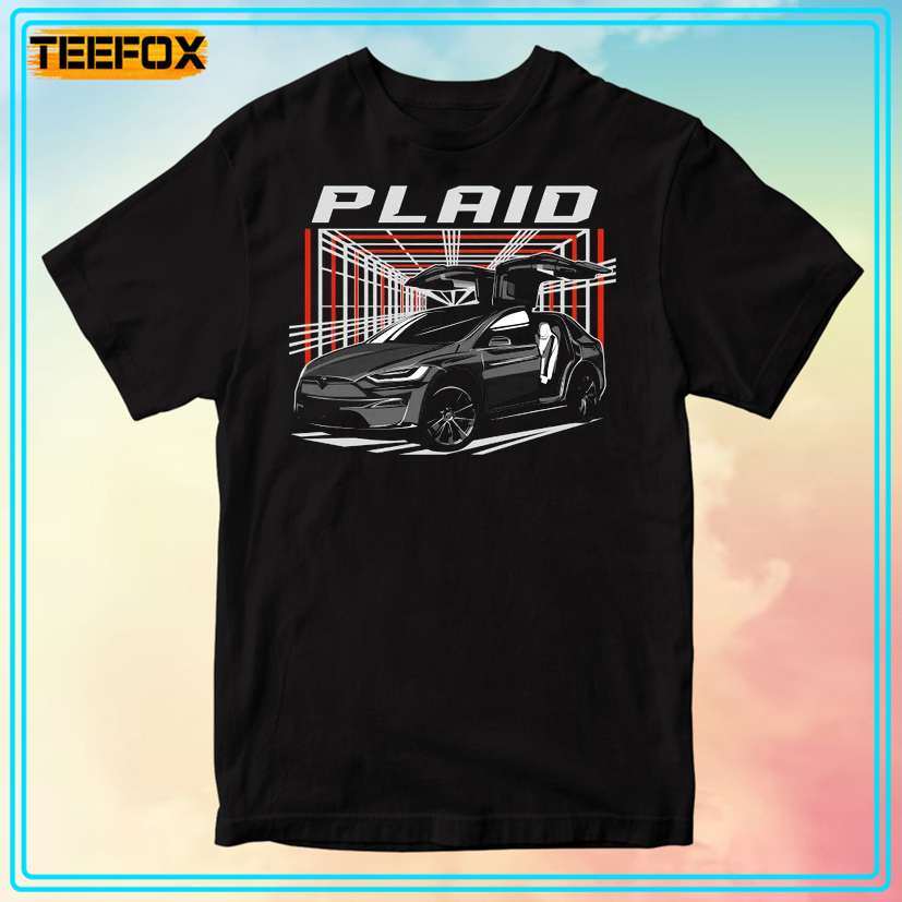 Model X Plaid Unisex T-Shirt