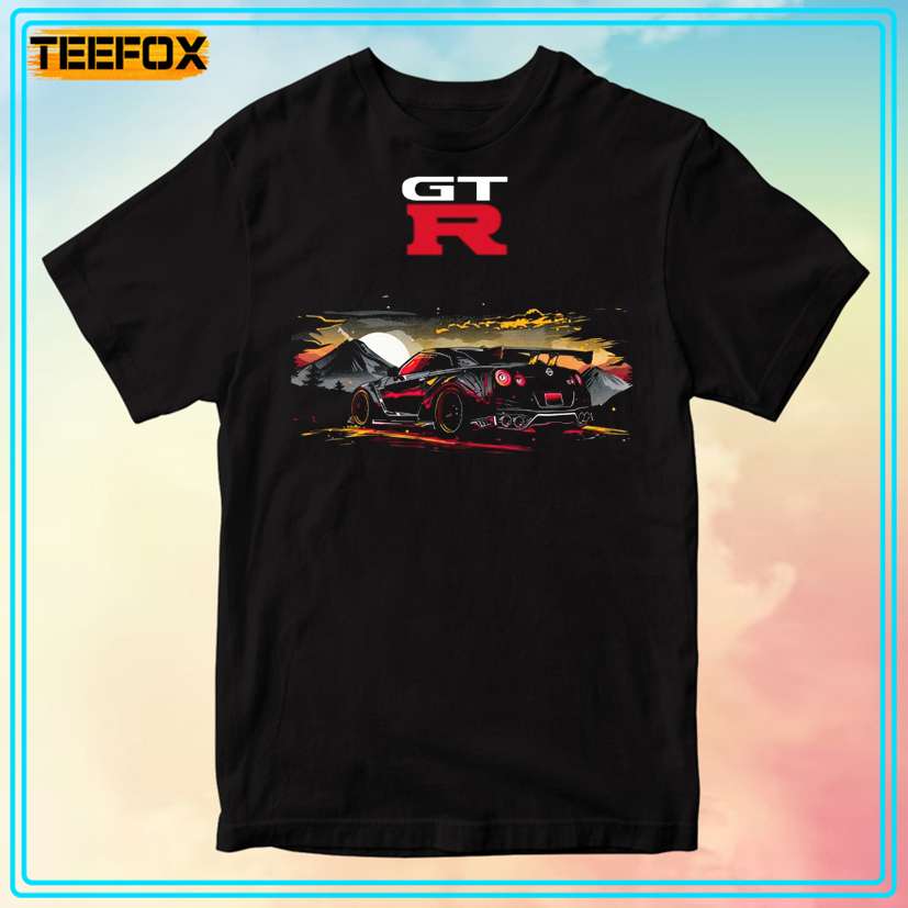 Nissan GT-R Black T-Shirt