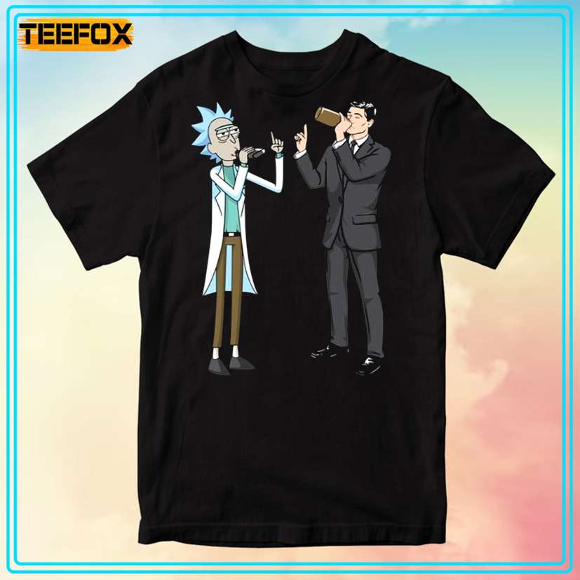 Rick And Archer Drinking Buddies Unisex T-Shirt