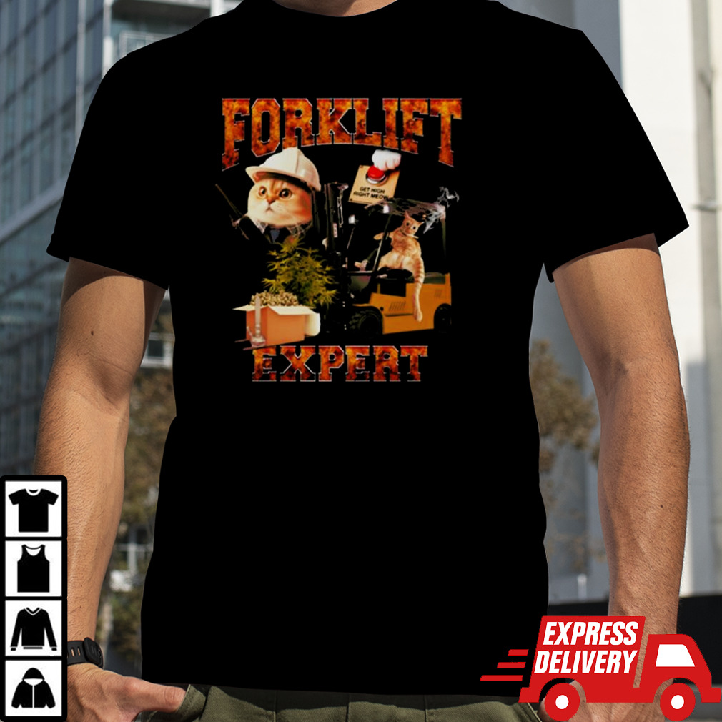 Furry Forklift Expert T-shirt