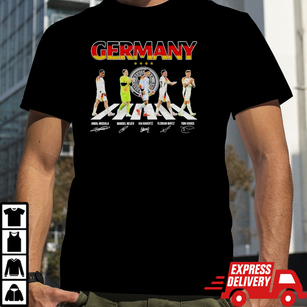 Germany Team Abbey Road Signatures Shirt