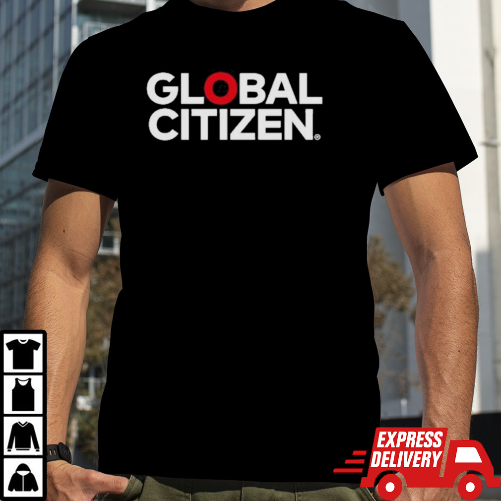 Global Citizen Logo Tee Shirt