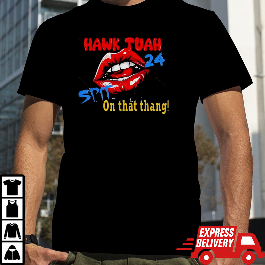 Hawk Tuah 24 spits on this thing Lips Essential T-Shirt