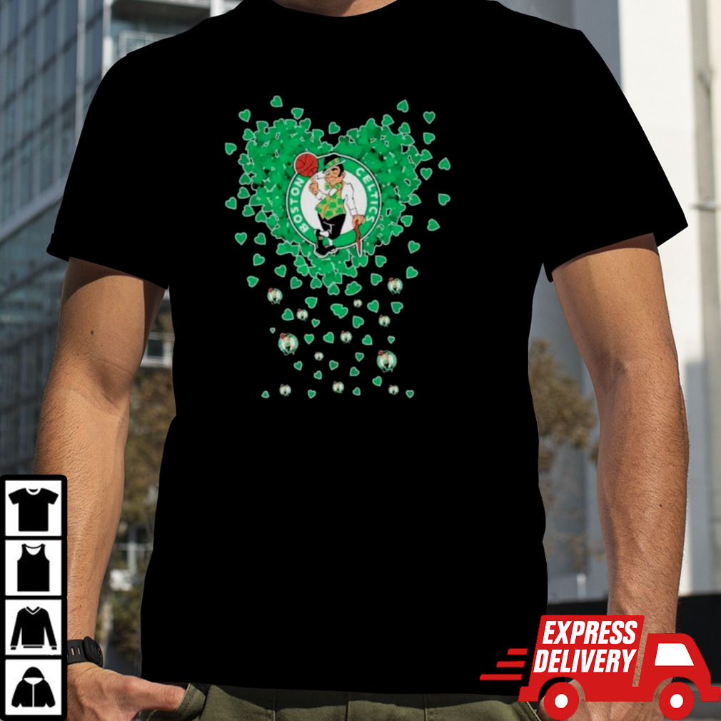 Heart Boston Celtics Logo Shirt