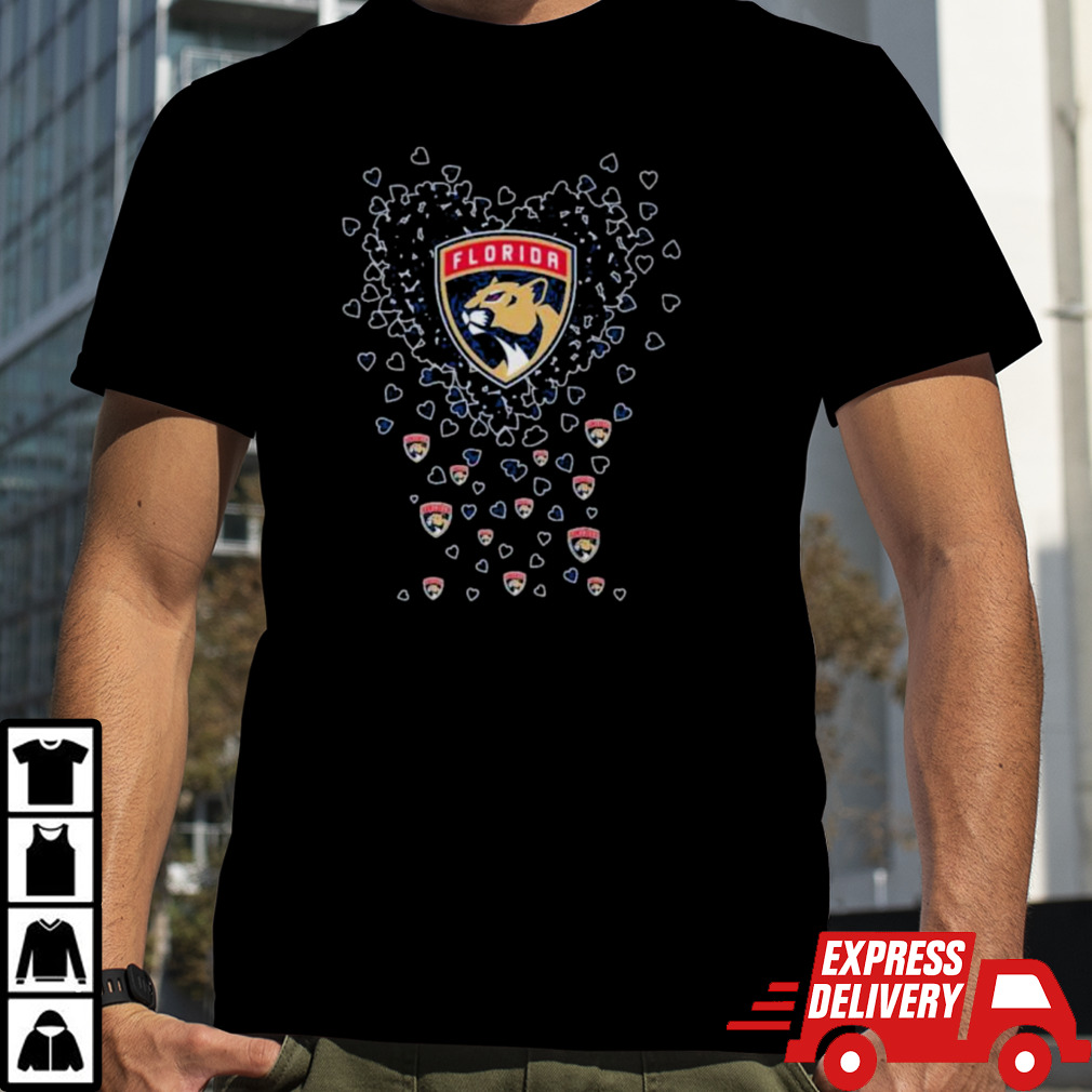 Heart Florida Panthers Logo Shirt