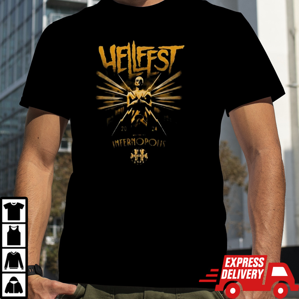 Hellfest Statue Homme Shirt