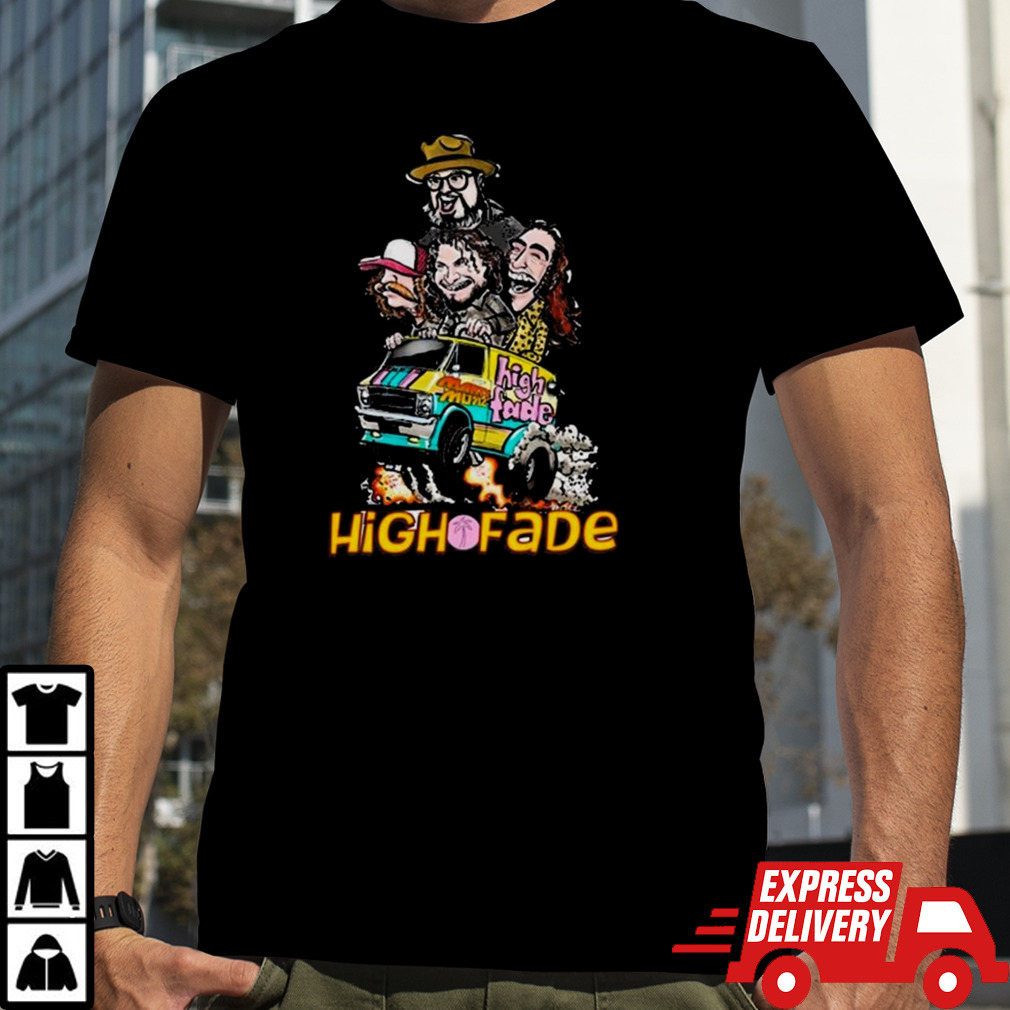 High Fade Uk Tour 2024 T-shirt