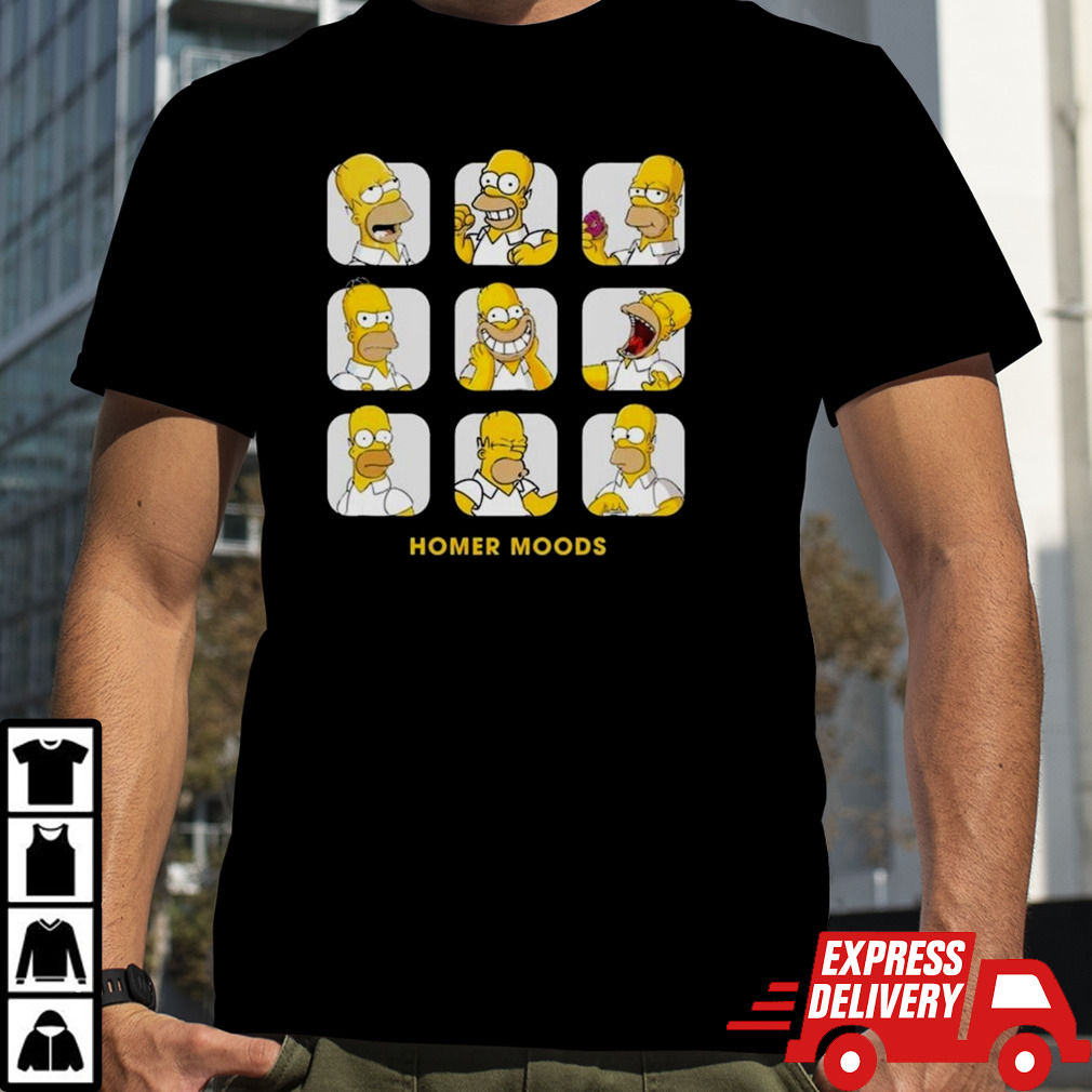 Homer Simpson Moods The Simpson 2024 T-shirt