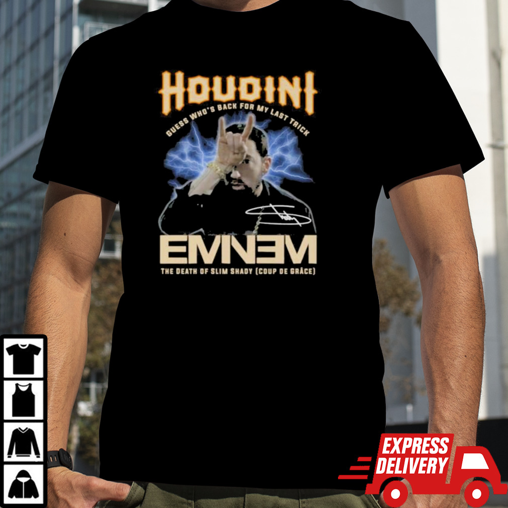 Houdini Eminem The Death Of Slim Shady Shirt