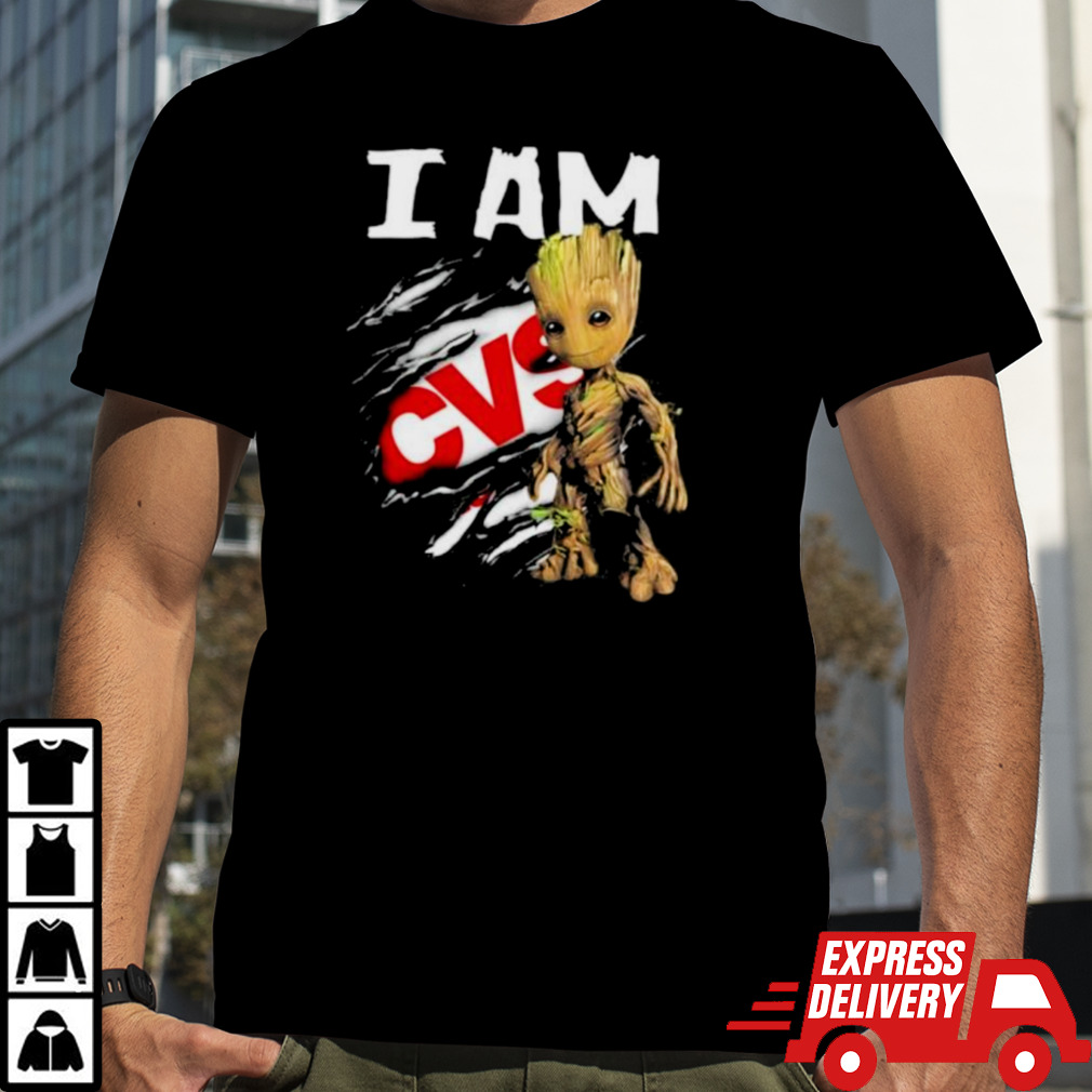 I Am Groot CVS Logo Shirt