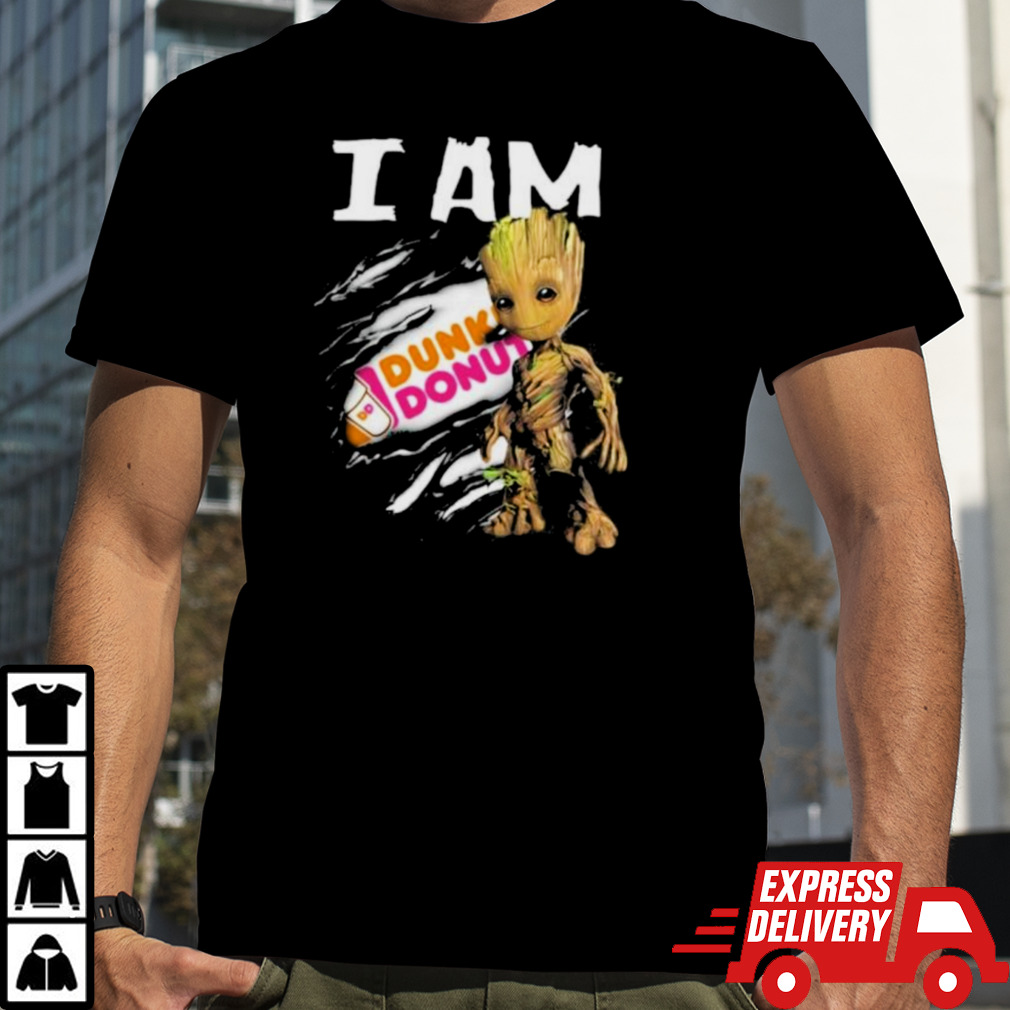 I Am Groot Dunkin’ Donuts Logo Shirt