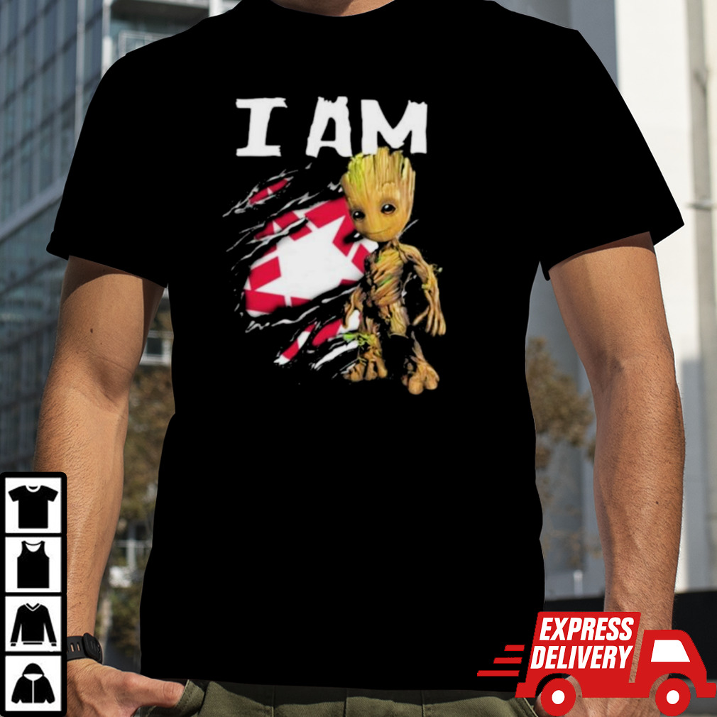 I Am Groot REPUBLIC SERVICES Logo Shirt