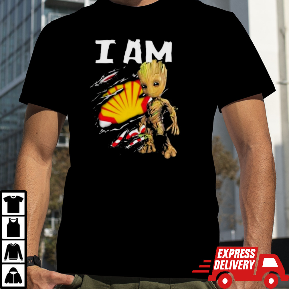 I Am Groot SHELL Logo Shirt