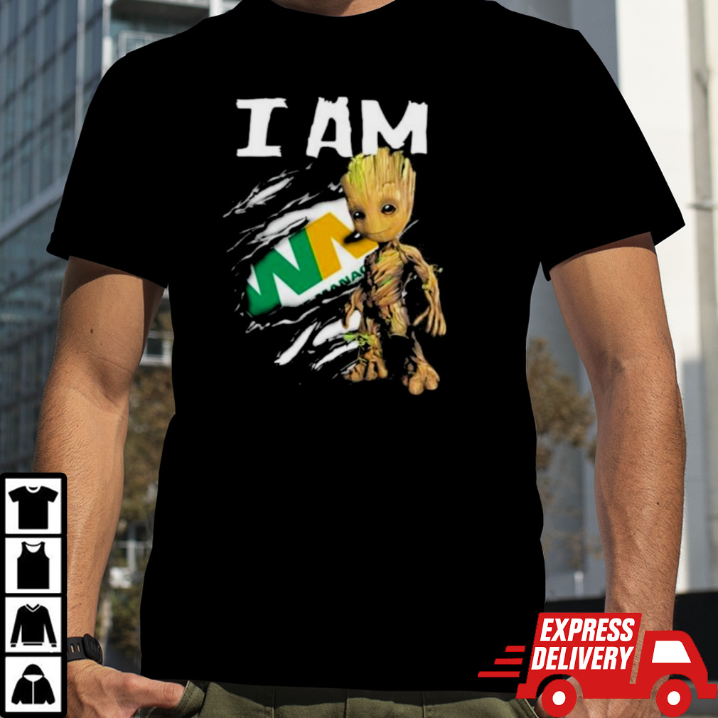 I Am Groot WASTE MANAGEMENT Logo Shirt