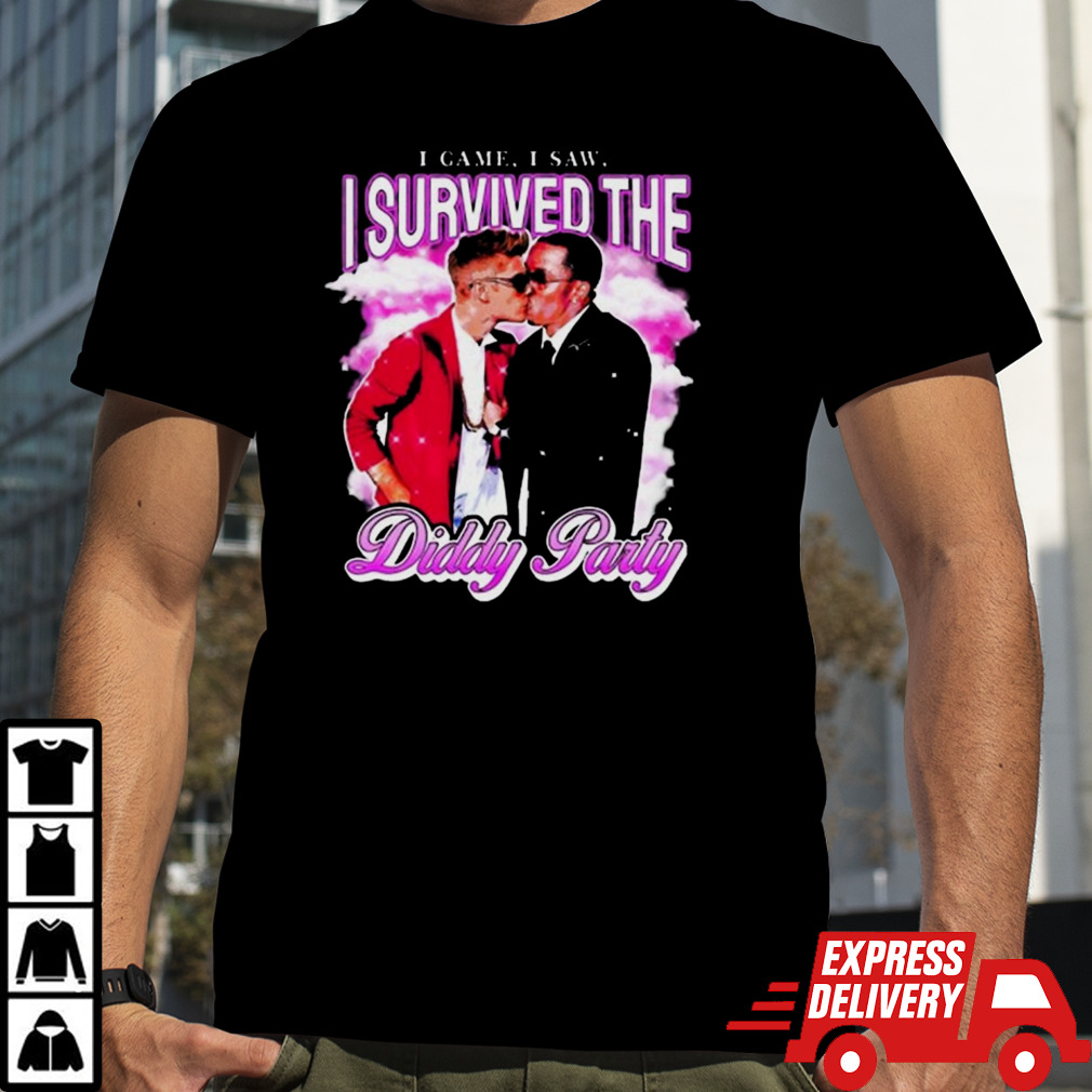 I Came I Saw I Survived The Diddy Party Shirt