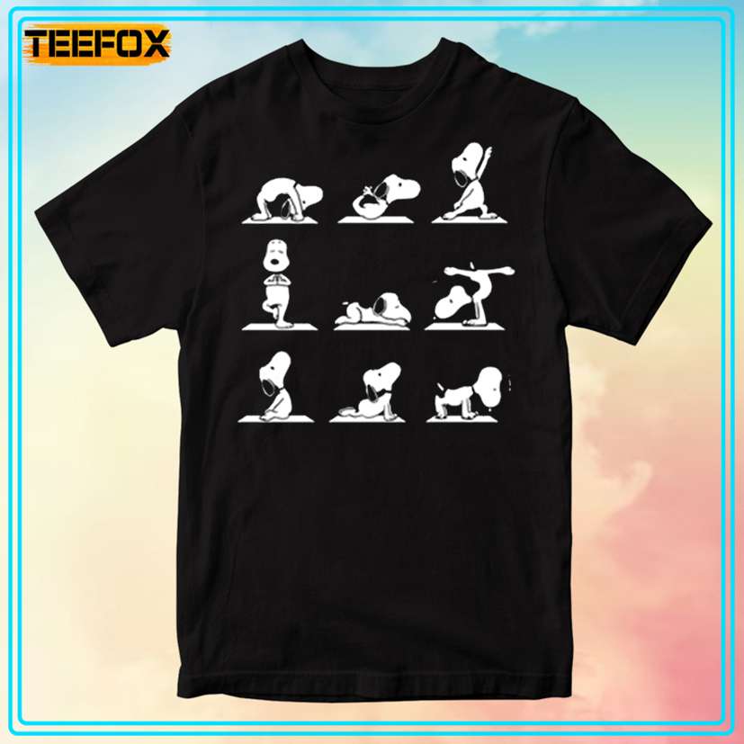 Snoopy Yoga Version Unisex T-Shirt