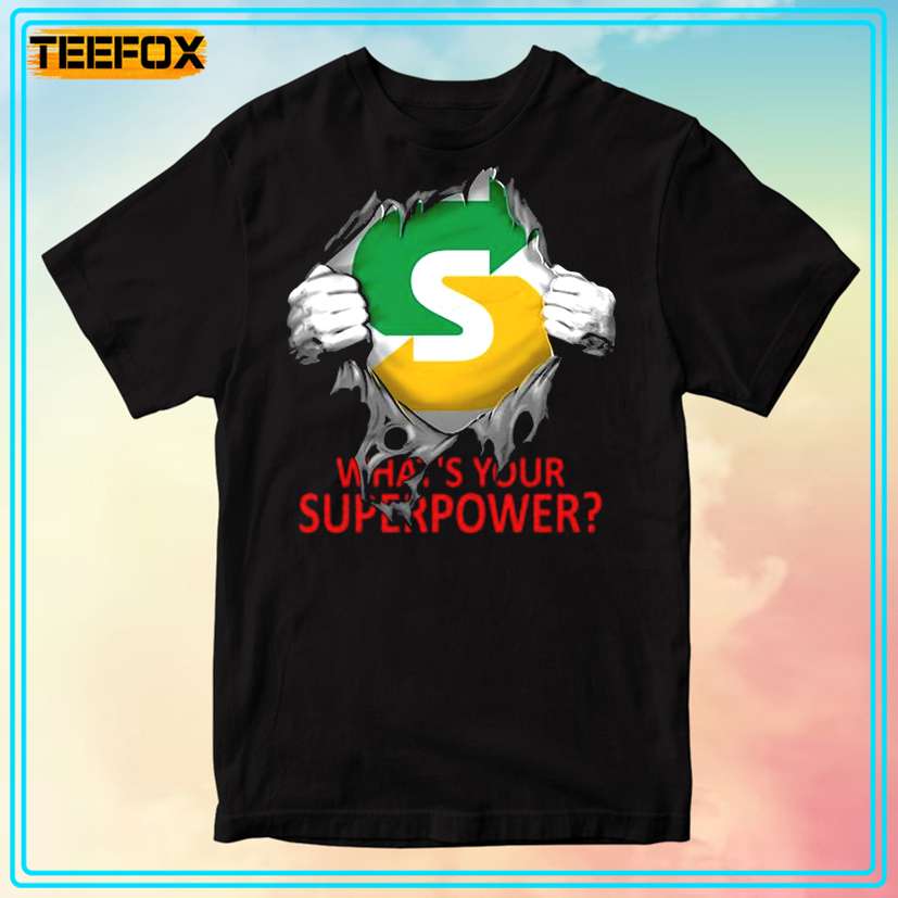 Subway What's Your Superpower T-Shirt