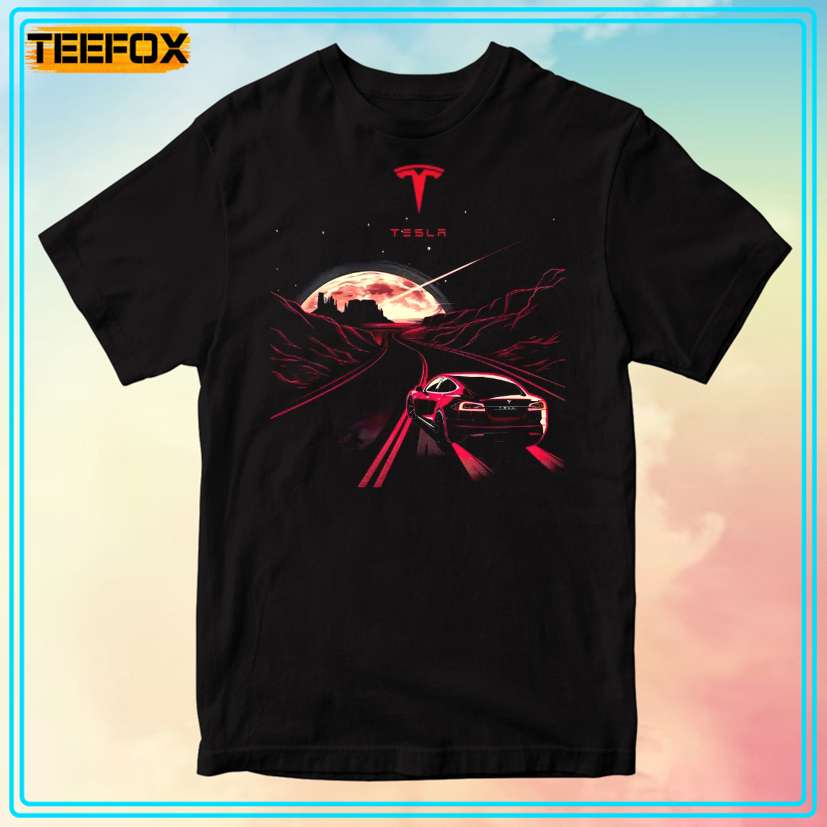 Tesla Model S Unisex T-Shirt