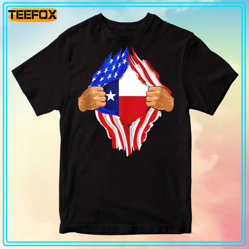 Texas Heartbeat Graphic T-Shirt