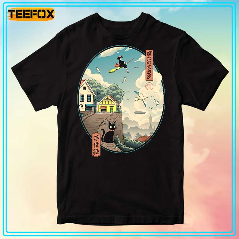 Ukiyo-E Kiki's Delivery Service Unisex T-Shirt