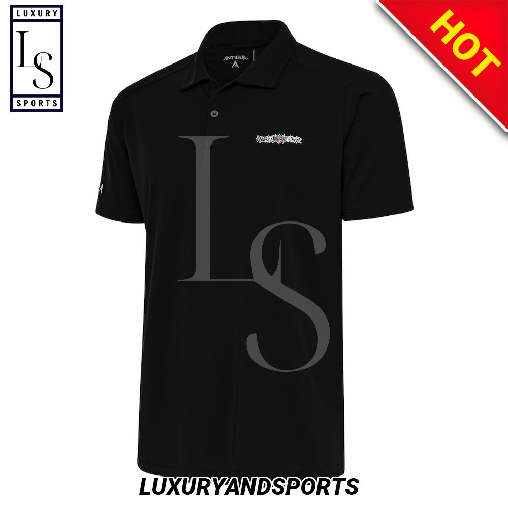 Antigua Black Cody Rhodes Tribute Polo Shirt