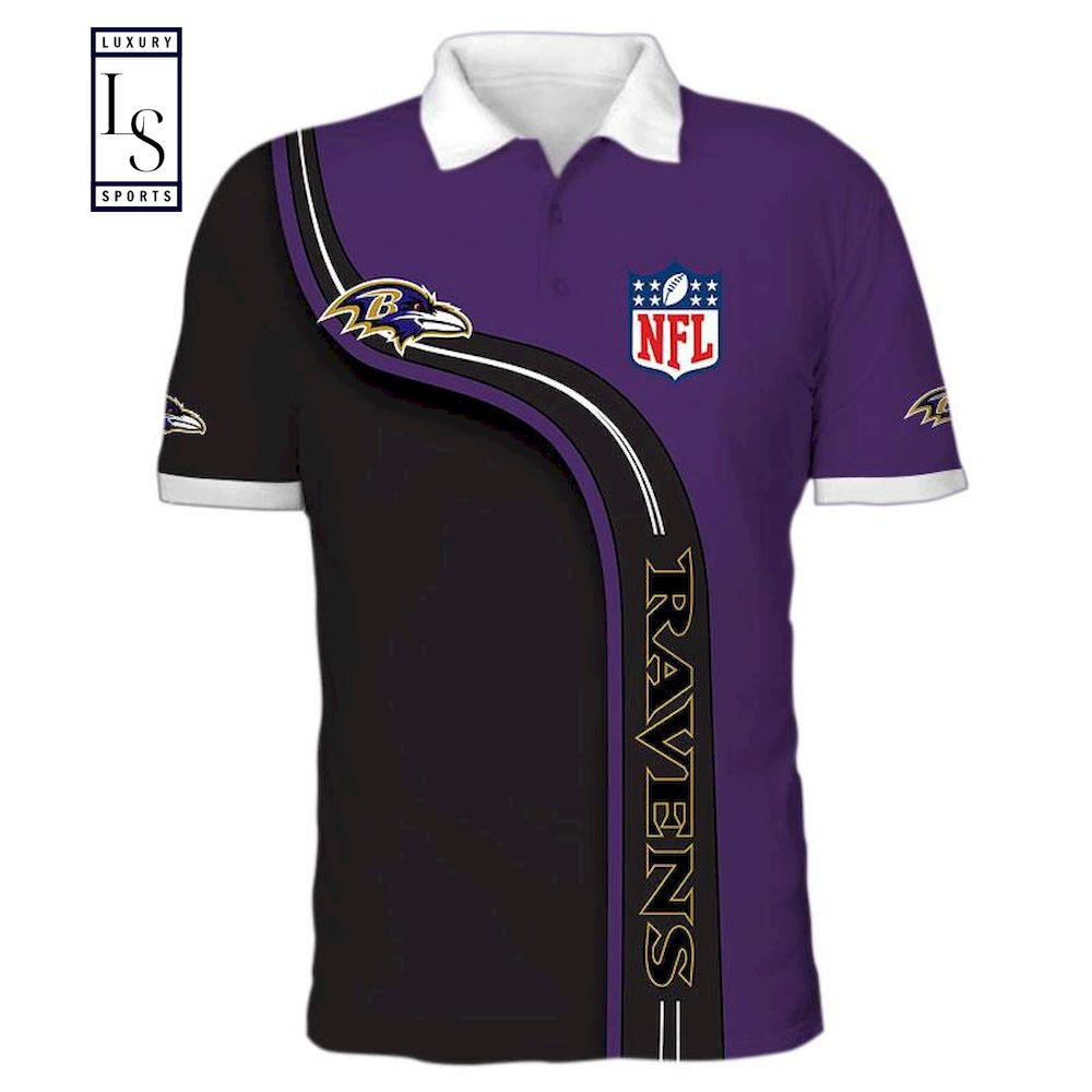 Baltimore Ravens NFL Polo Shirt