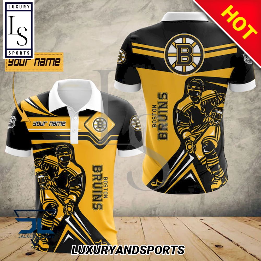 Boston Bruins NHL Polo Shirt Premium