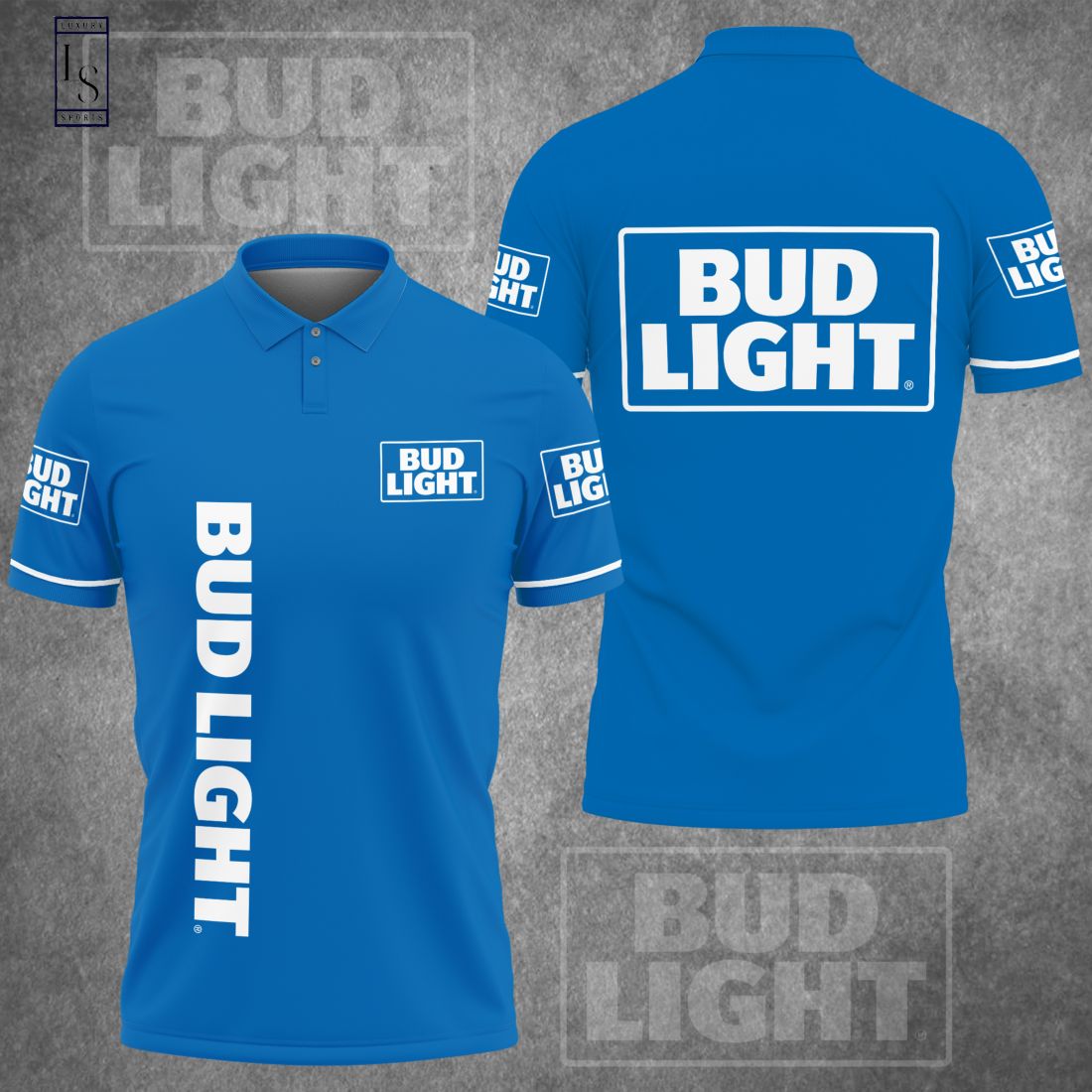 Bud Light Drinking Polo Shirt