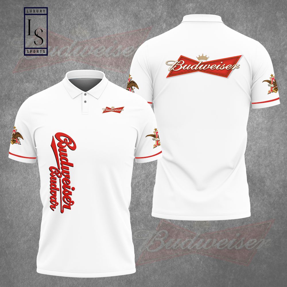 Budweiser Drinking Polo Shirt