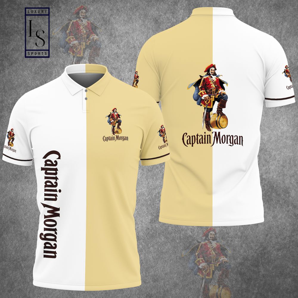 Captain Morgan Drinking Polo Shirt