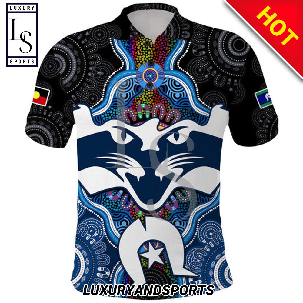 Cats Football NAIDOC Week Indigenous Polo Shirt