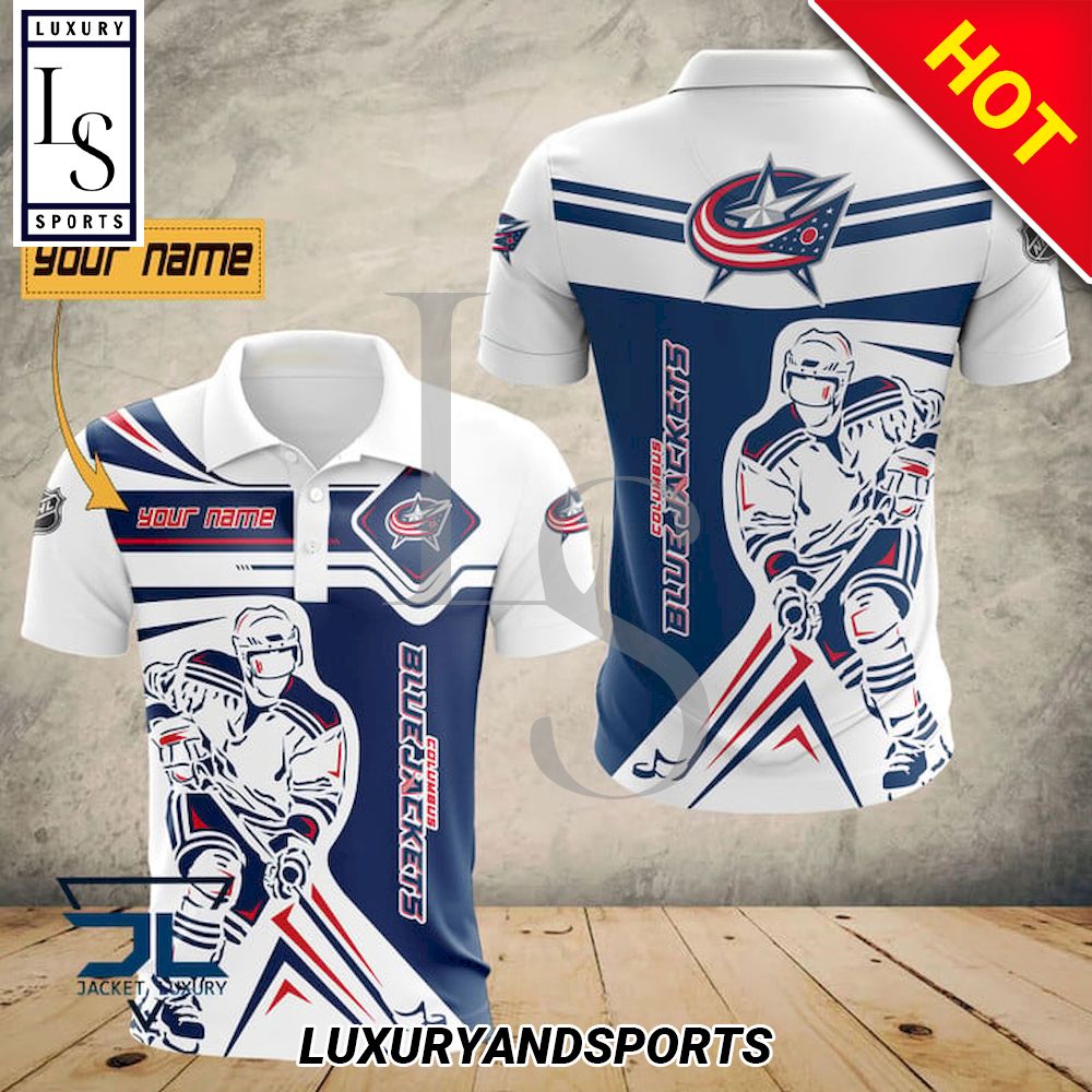 Columbus Blue Jackets NHL Polo Shirt Premium