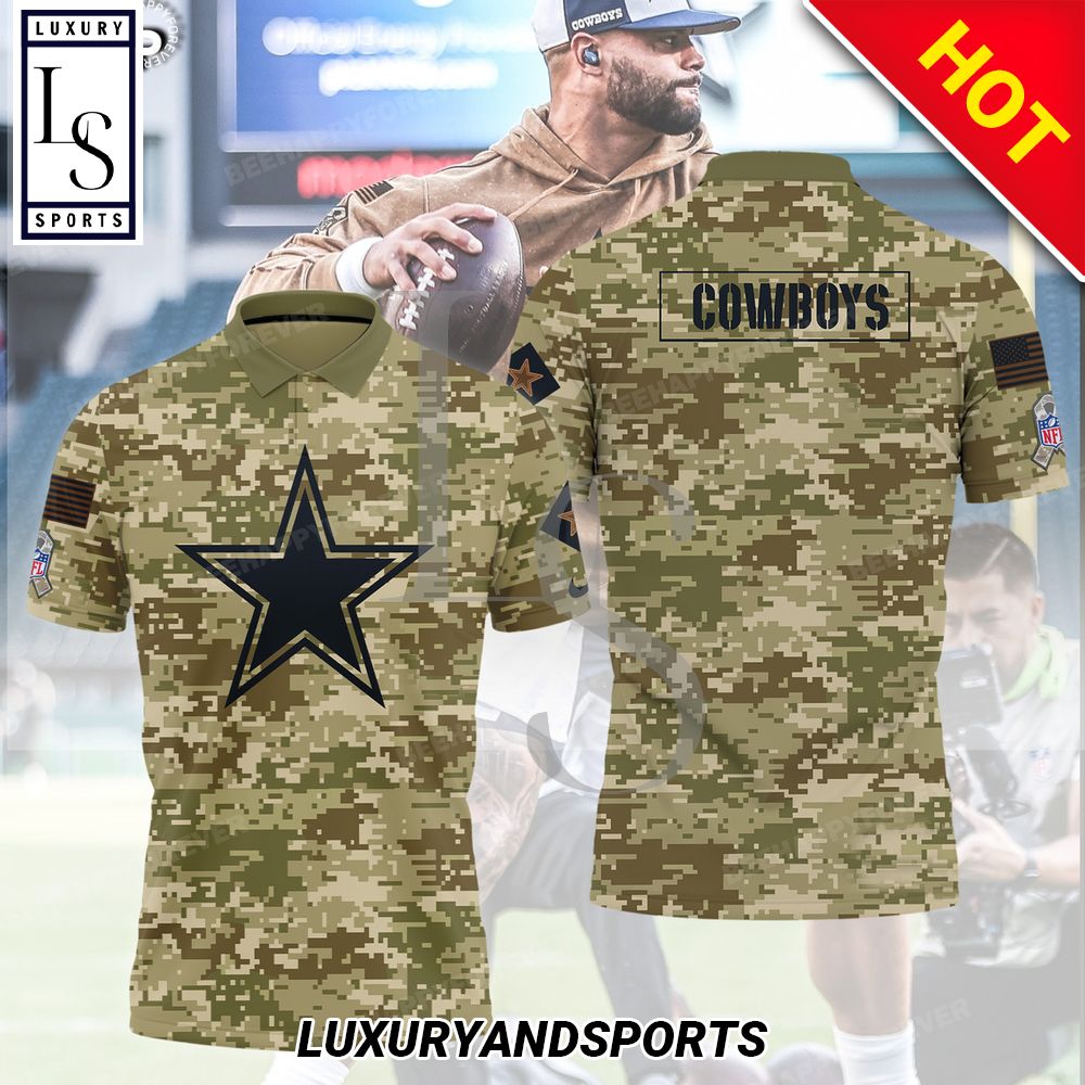 Dallas Cowboys Salute To Service Polo Shirt