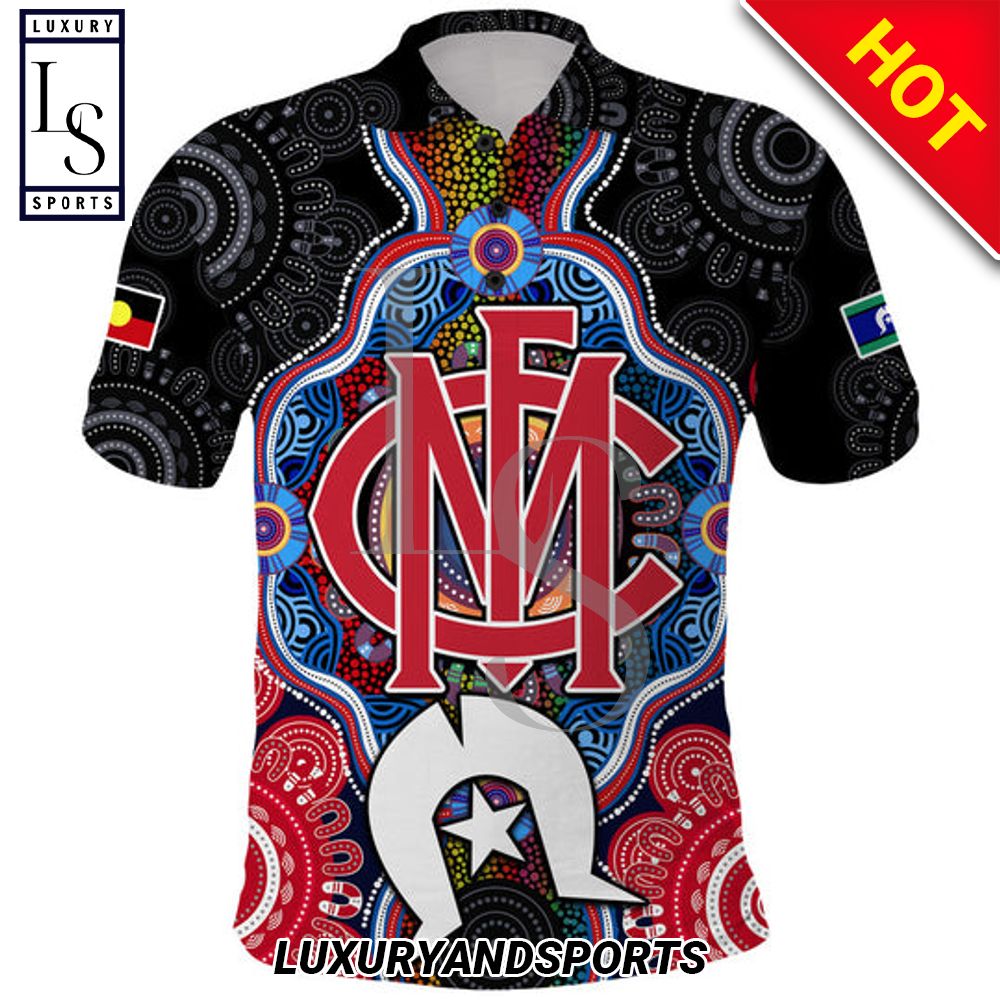 Demons Football NAIDOC Week Indigenous Polo Shirt