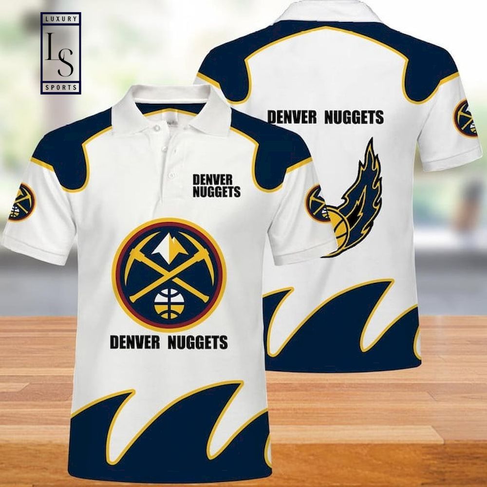 Denver Nuggets NBA Basketball Polo Shirt