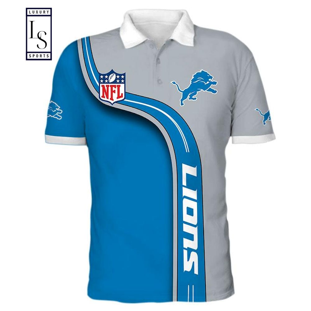 Detroit Lions NFL Polo Shirt